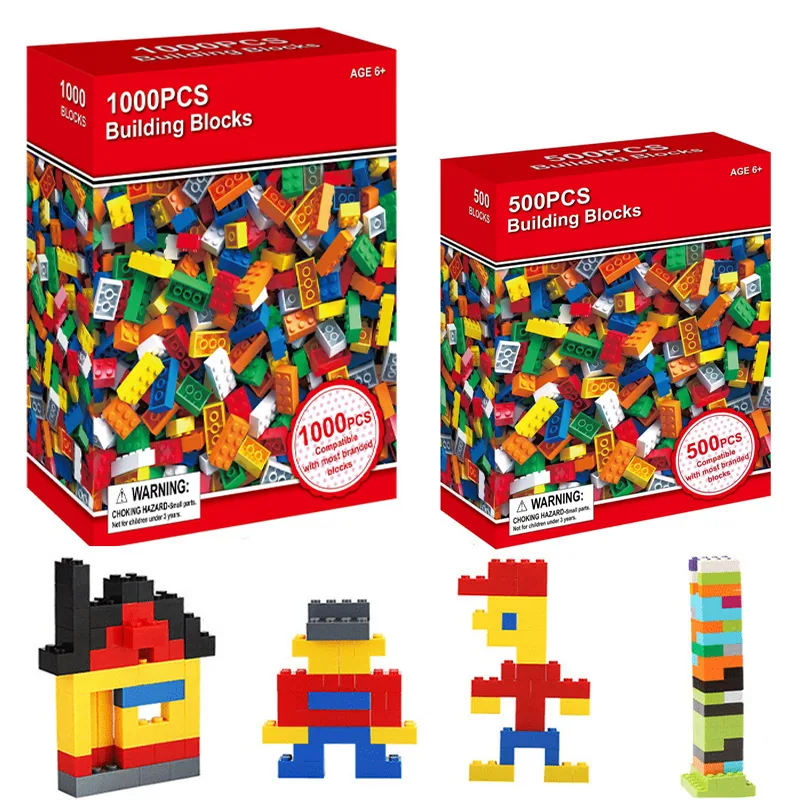 Игрушки для строительства своими руками для детей, 1000PCS Мелкие строительные блоки оптом