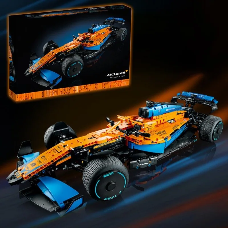42141 Модель Формулы 1 McLaren 1 Конструктор гоночного автомобиля, роскошный коллекционный подарок, совместимый с Lego