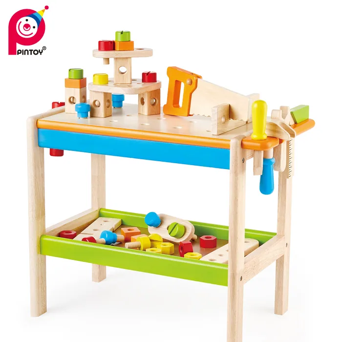 Деревянный рабочий стол игрушка набор Pintoy