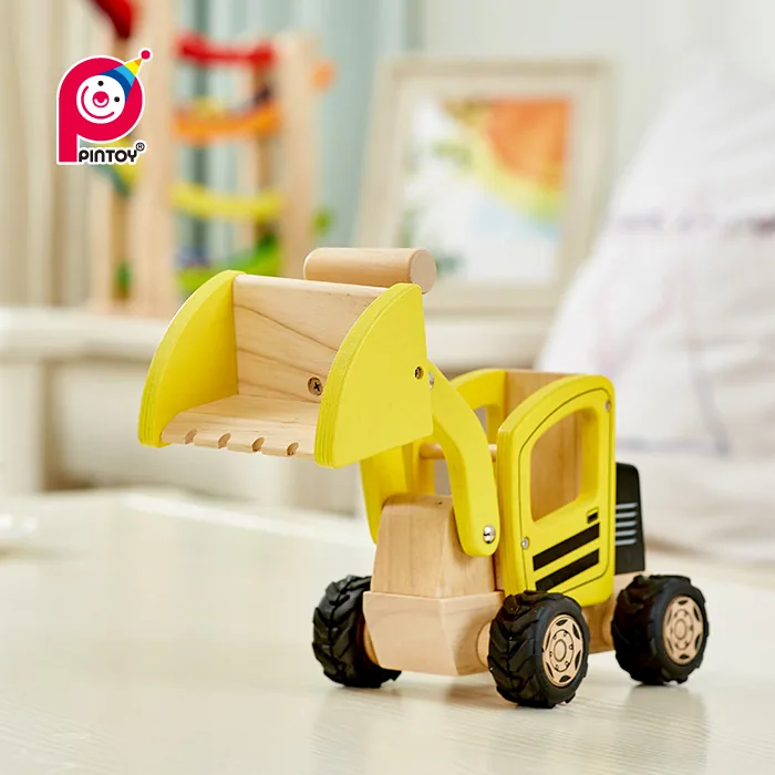 Игрушечный автомобиль фронтальный погрузчик Pintoy