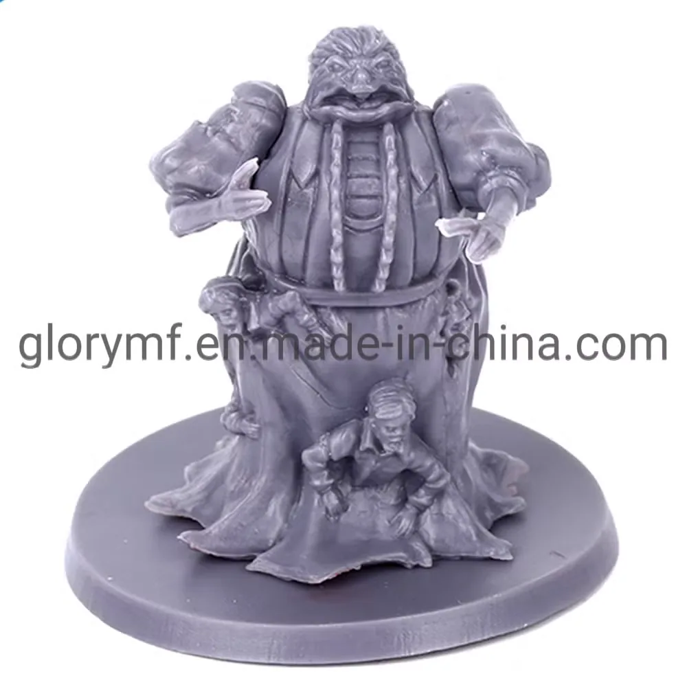 Кастомная 30mm Серая Монстр ПВХ Фигура с Базовой Доской Настольной Игры ПВХ Фигура