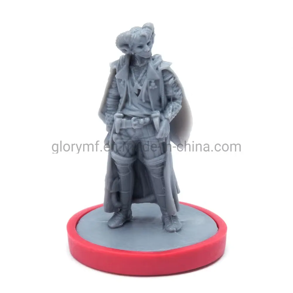 Кастомный 3D дизайн с игровой миниатюрой с основанием кольца