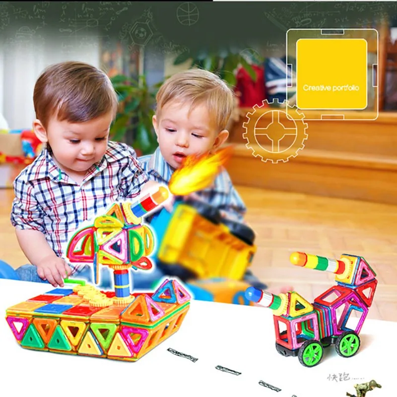 Игрушки для детей с магнитным креплением 94PCS