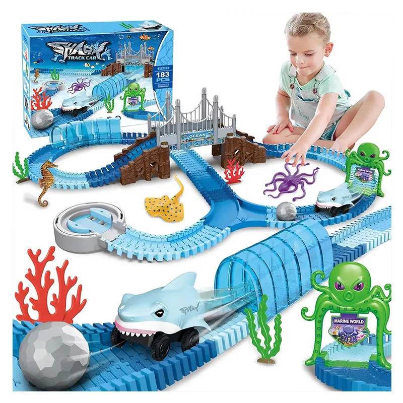 183 Игрушка для трека PCS Shark Игровой слот