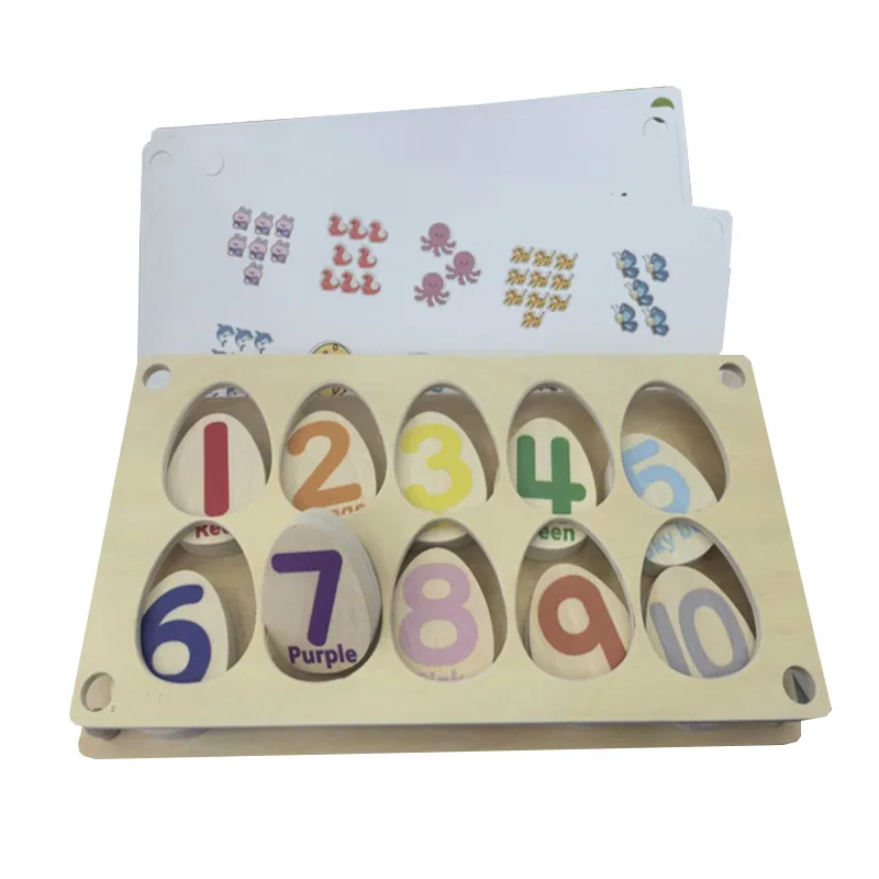 Доска для счета яиц Hanbetween Tower Montessori, дополнительная образовательная игра для обучения детей