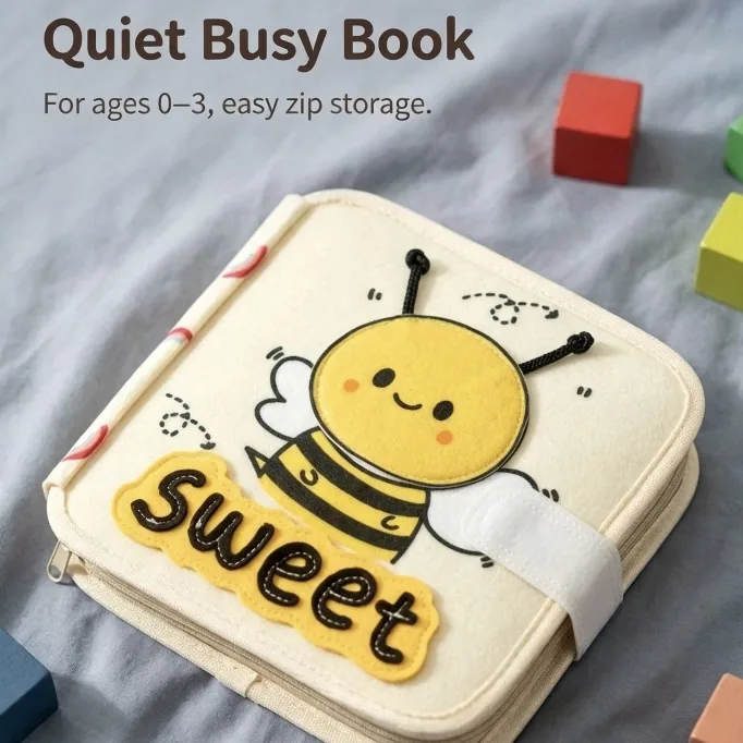 Тихо разрывая книгу на части, раннее образование для младенцев и toddlers, образовательные игрушки