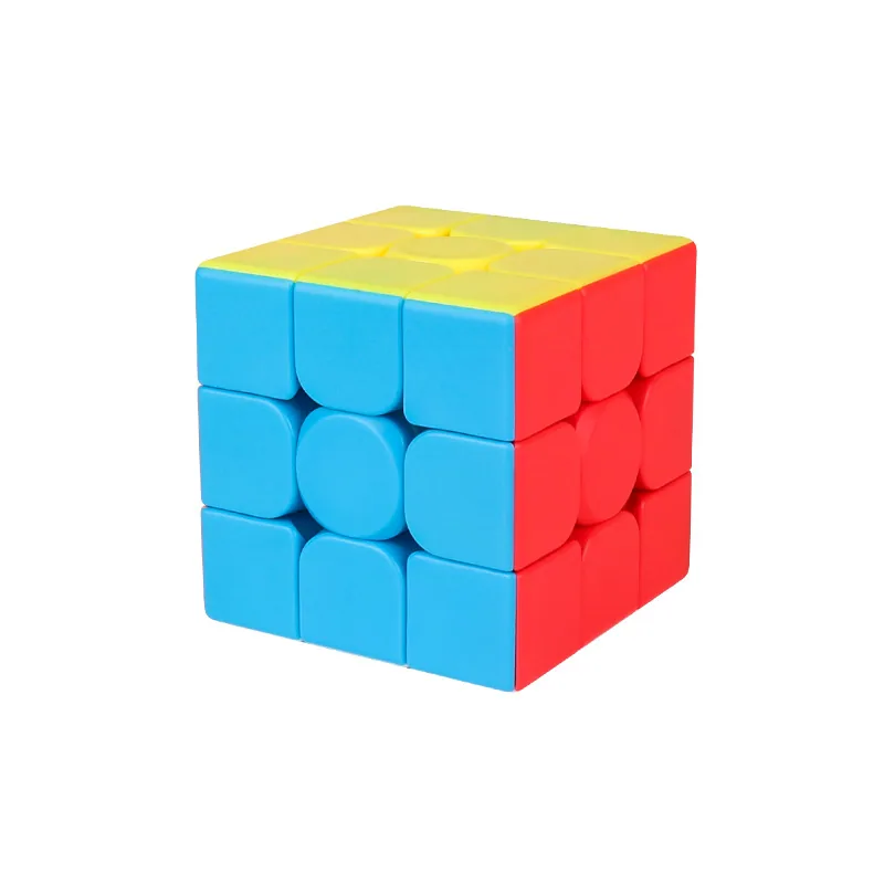Мою Мейлонг 3c 3X3 Скоростной куб, прочный куб без наклеек, плавный вращающийся образовательный пазл, образовательные игрушки, подходящие для детей