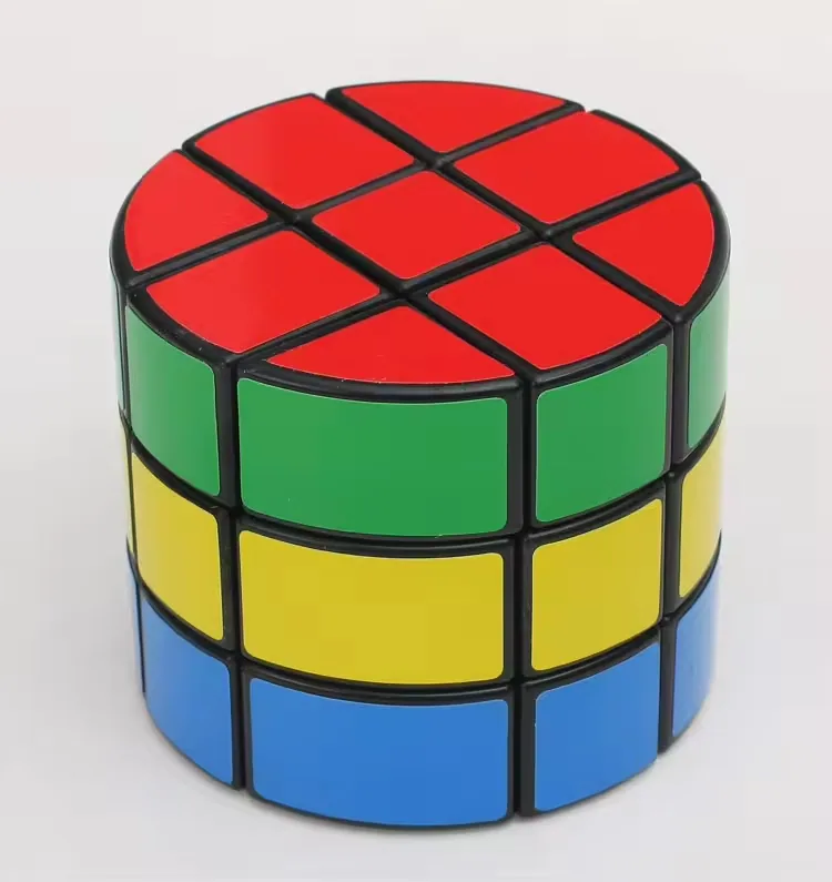 3D Пазл Цилиндр Куб Декомпрессионные Игрушки Снятие Стресса Бесконечные Кубики Игрушки для Фиджета Куб Третьего Порядка Игрушка для Снятия Стресса