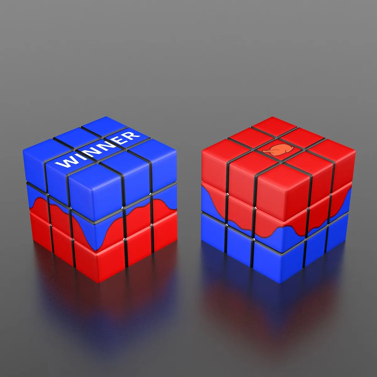 Популярные образовательные игрушки 3X3 Победитель Cube Magic Puzzle Speed Кубы принимают настройку