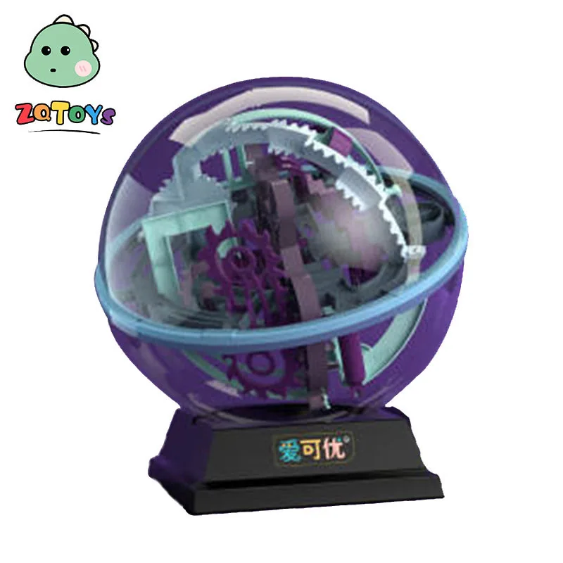 Игрушки Zhiqu Глобальный Funhood Gw963 118-Step Лабиринт Шар Куб Настраиваемая Умная 3D Головоломка Интеллектуальные Образовательные Игрушки для Детей