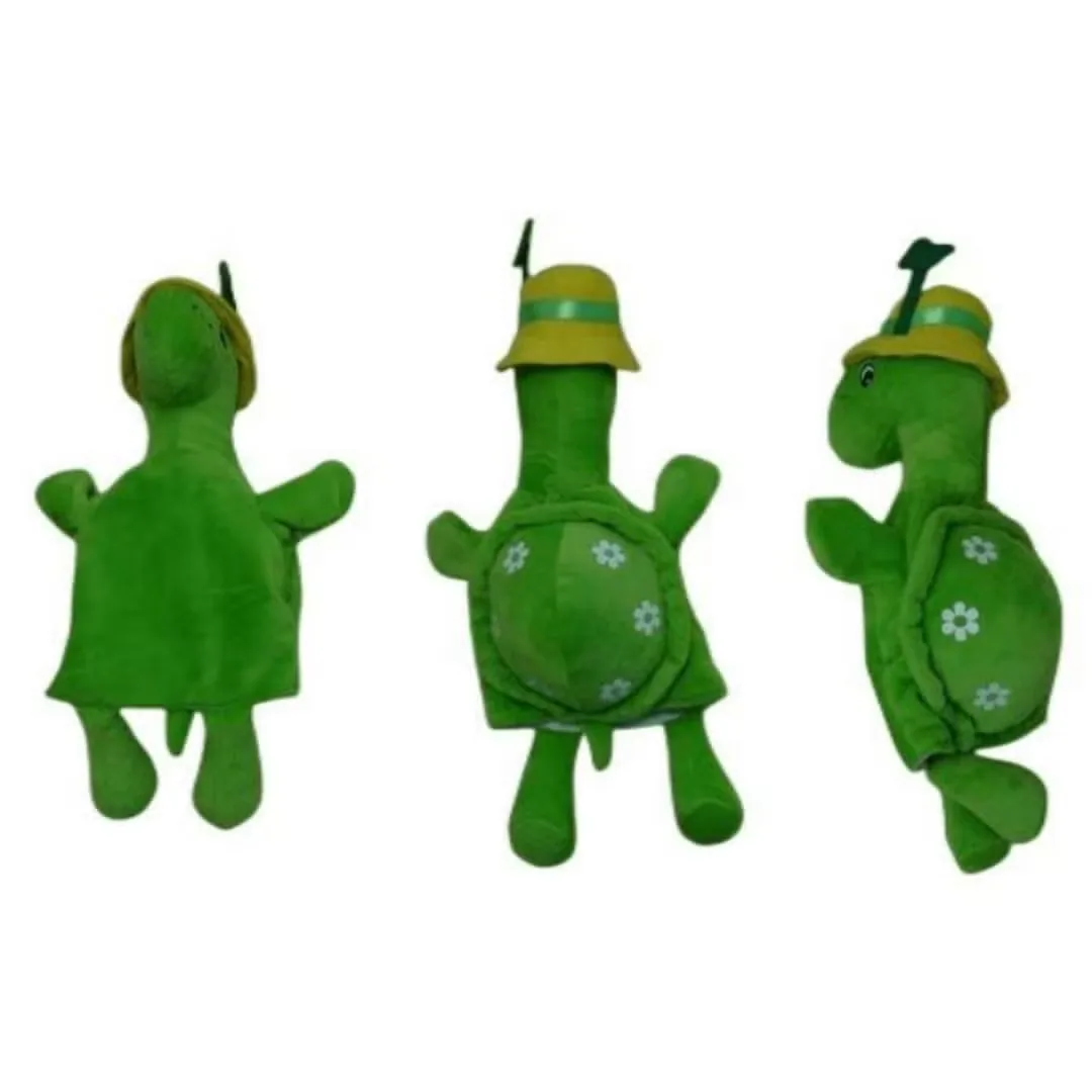 Оптовая индивидуальная подарочная мягкая игрушка в форме черепахи 30cm Зеленая детская рука и пальцы мягкий черепаший кукла