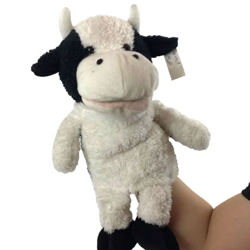 Экологичные животные 35cm Плюшевая мягкая игрушка Милая корова-кукла для взрослых