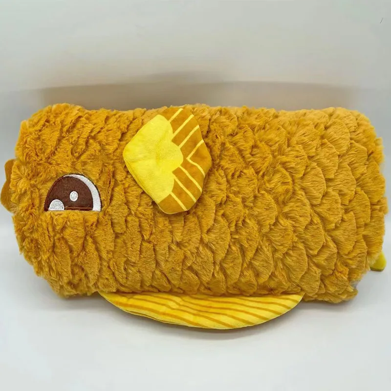 Дропшиппинг в наличии 35cm Рыбка мягкая игрушка милый мягкий плюшевый зверь-грелка для рук