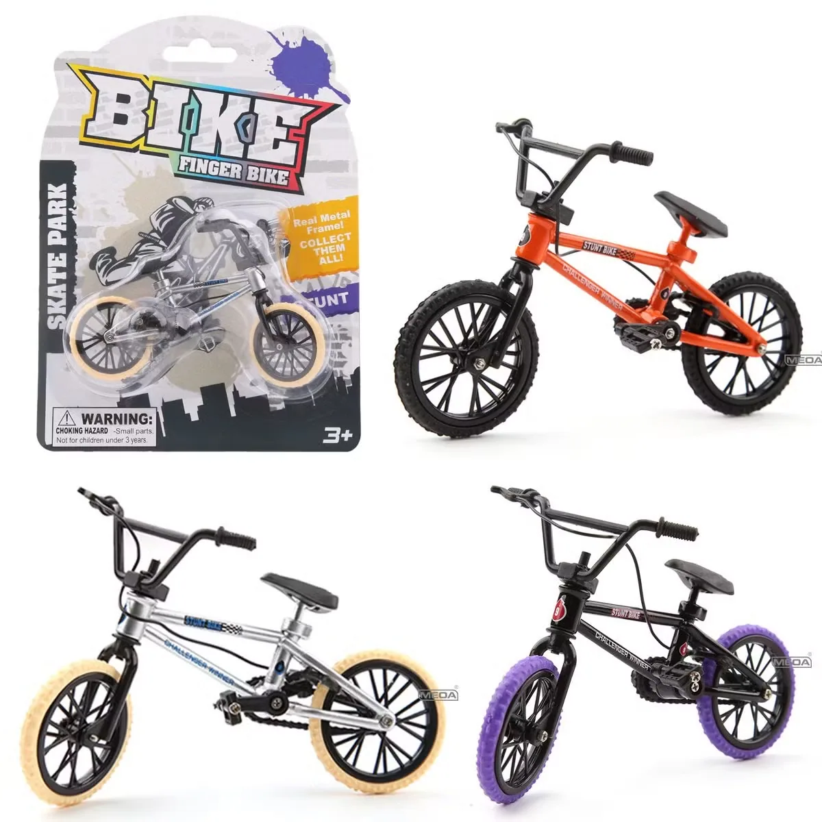 Техническая дека BMX для фингерскейтборда, игрушечный велосипед для пальцев для взрослых и детей