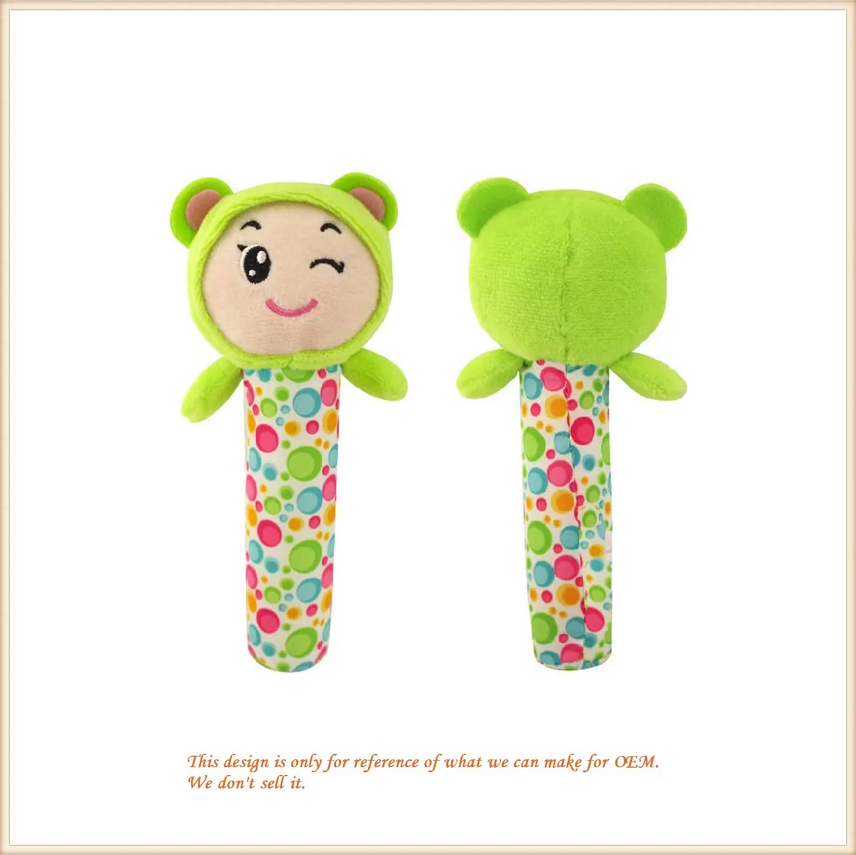 Игрушки для малышей - милые игрушки с ручкой в виде животных - 20cm
