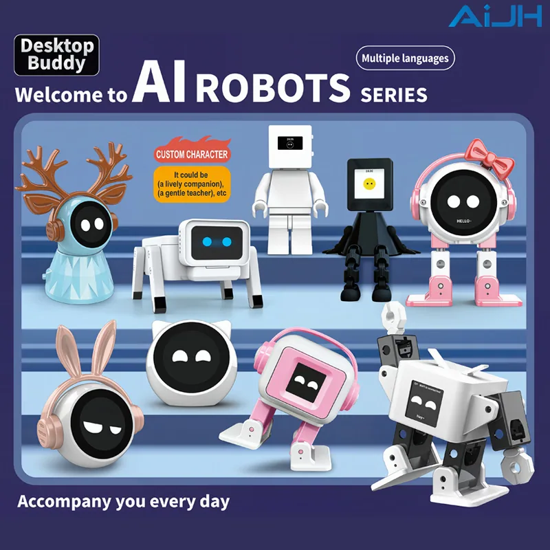 АиДжейХ Искусственный Интеллект Умный Робот Оптовая Продажа Интерактивное Распознавание Речи Человекообразный Партнер Программируемый STEM Образовательные Роботы Игрушки
