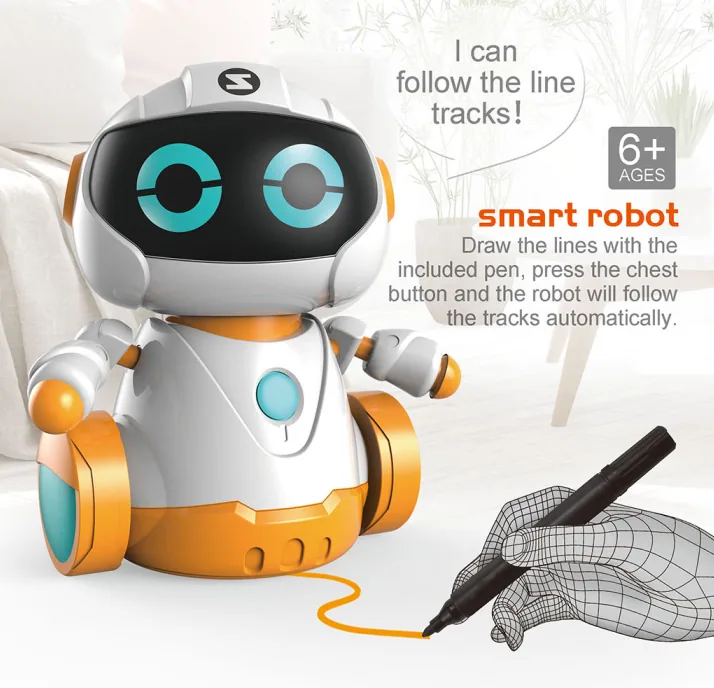 B/O щетки робота слежения линии управления Smart робота робот