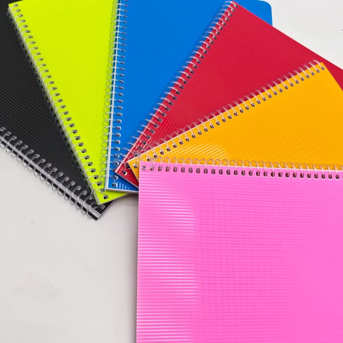 Блокнот спиральный ПП A5 для предмета или офиса 60sheets