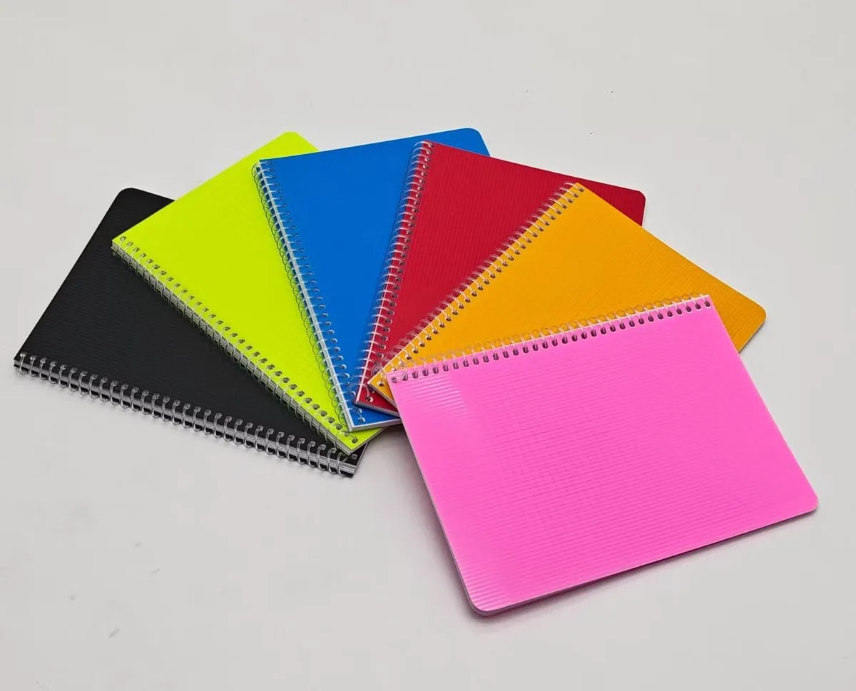 Блокнот спиральный ПП A5 для предмета или офиса 48sheets