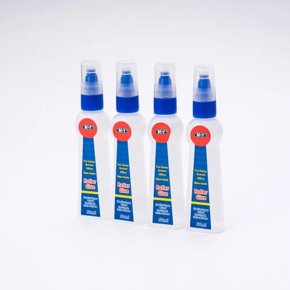 50ml Прозрачный жидкий клей в пластиковом флаконе с роликовым наконечником