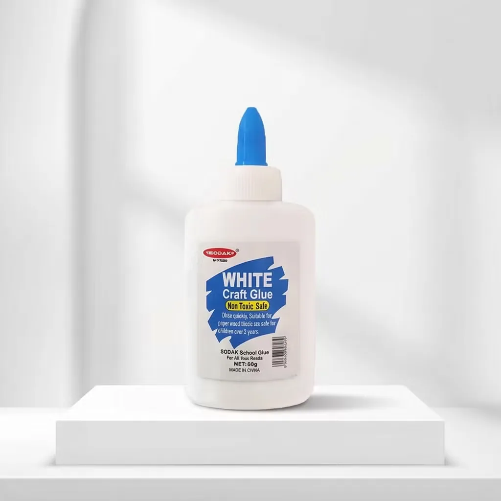 Содак 40~500ml Школьные канцелярские принадлежности Студенческий DIY Жидкий белый клей Нетоксичный Смываемый белый клей