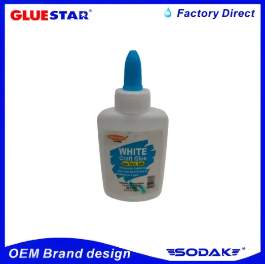 Содак 40~500ml Жидкий школьный washable белый клей для творчества DIY белый клей
