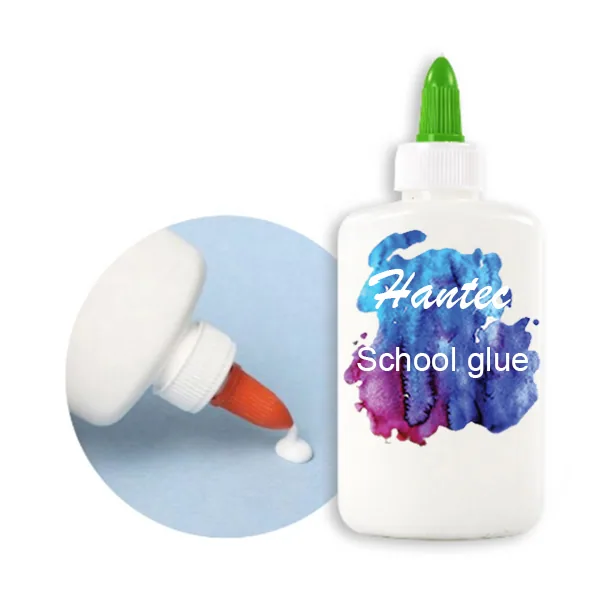 Школьный клей для удобного использования студентами белый Glue/120ml