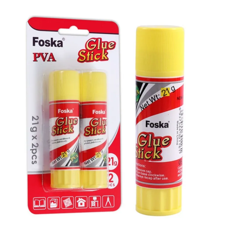 Фоска Школа Дети DIY Ремесла 21g Нетоксичный ПВА Твердый Клей Стик