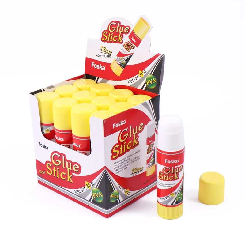 8g/21g/36g Нетоксичный белый клей ПВА в стике, washable для скрапбукинга и рукоделия