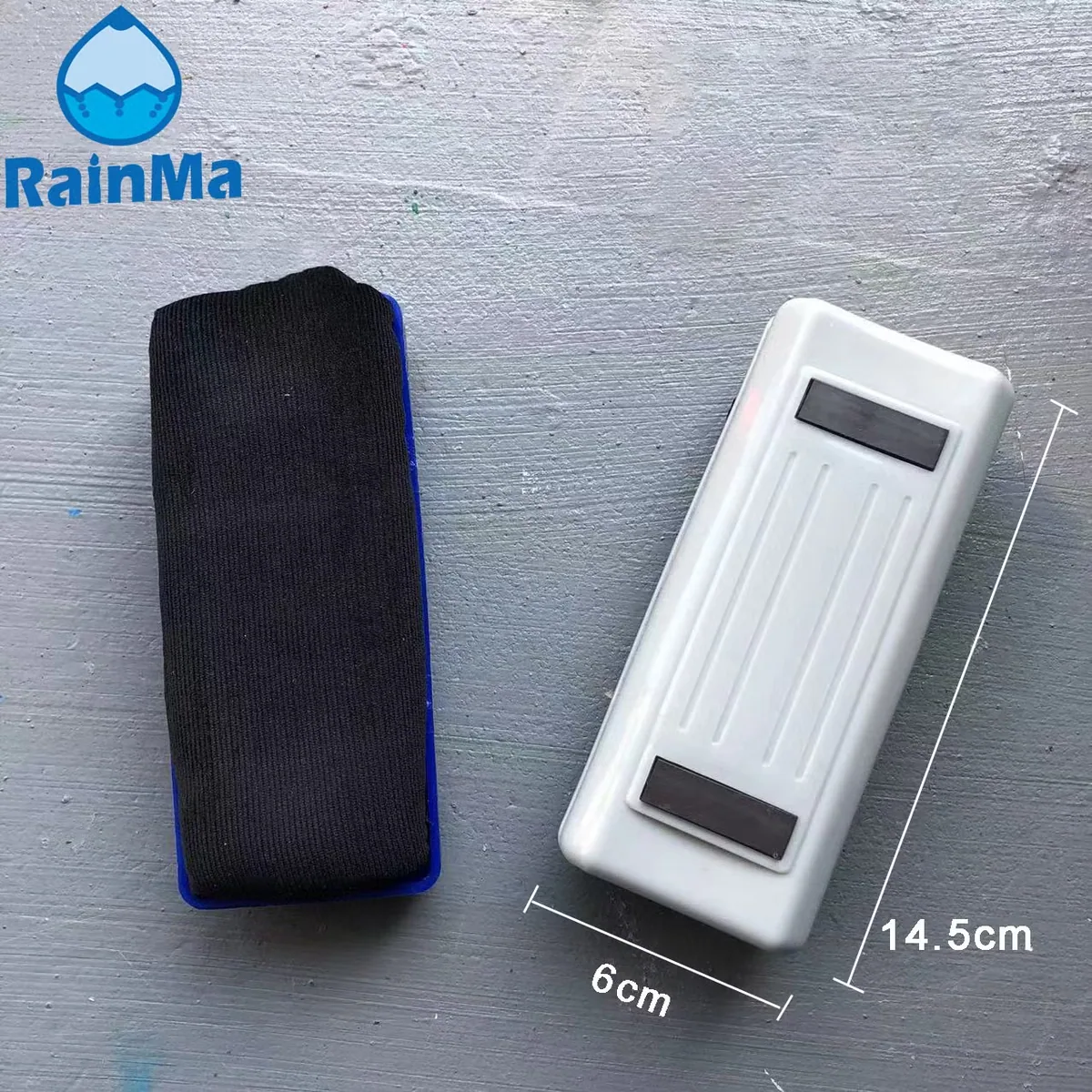 Горячая распродажа 14.5*6cm Магнитная пластиковая доска для стирания с индивидуальным логотипом
