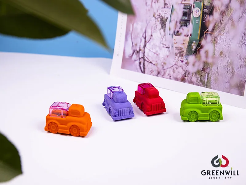 Многофункциональный ластик Greenwill с точилкой (GW013)