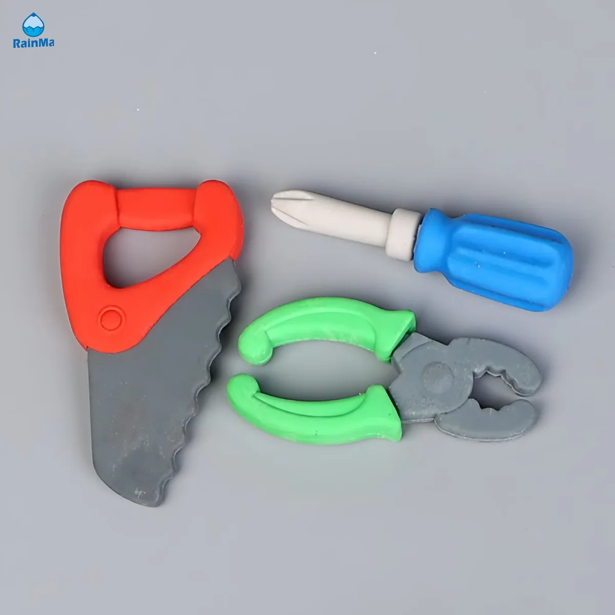 Мини 3D Инструменты Резиновый Мультяшный Креативный Студенческий Ластик для Карандаша