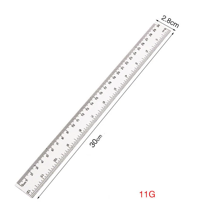 Прозрачные прямые пластиковые линейки Hoit Sale 15 и 20/30cm линейка на продажу канцелярские принадлежности