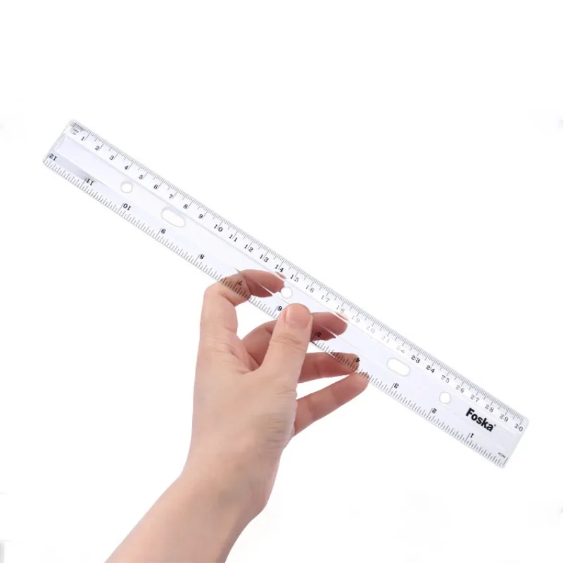 12inch Точные линейки для художников, дизайнеров, архитекторов, инженеров, студентов с четкой разметкой из пластика