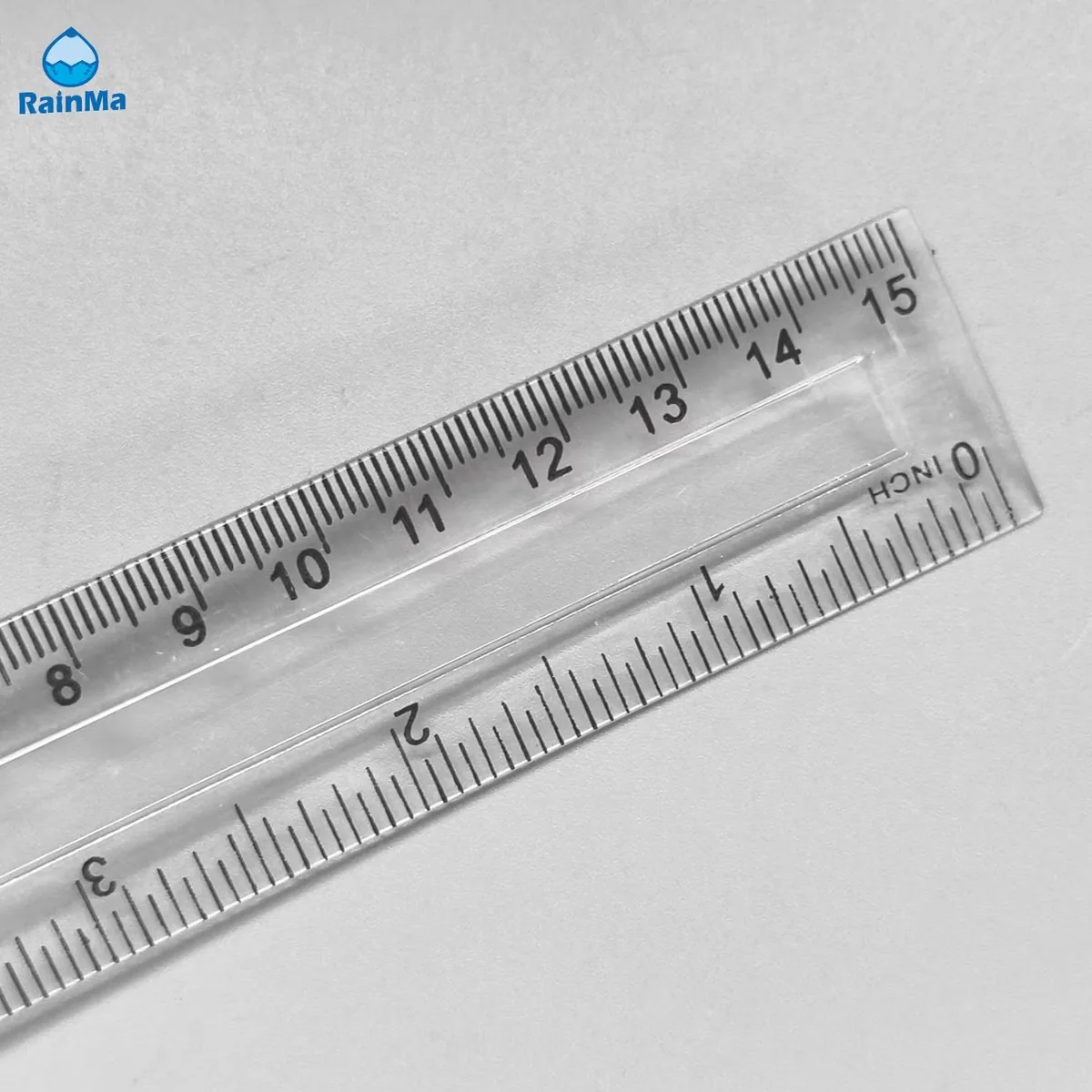 15cm 20cm 30cm Прозрачная пластиковая линейка для офиса и школы