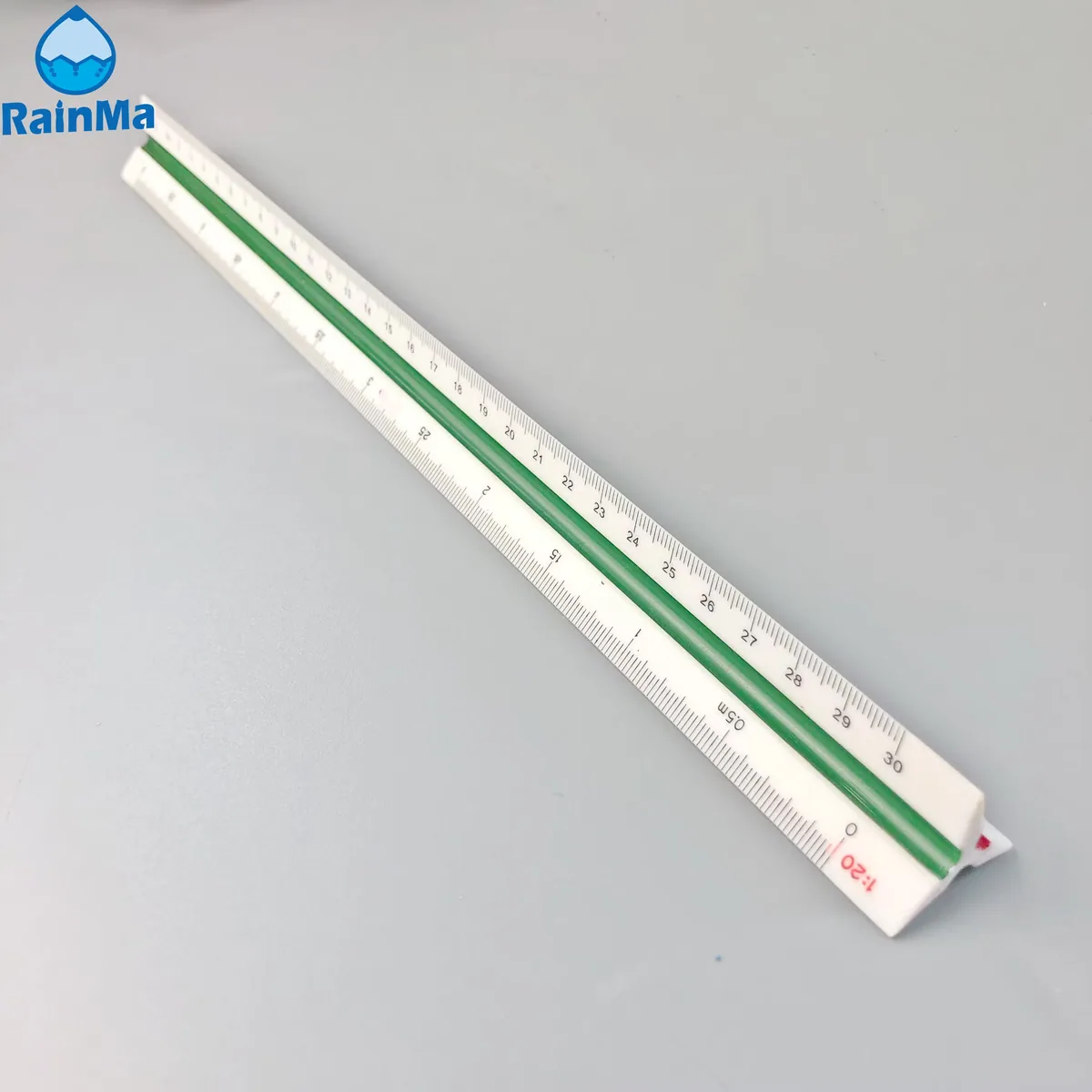 Треугольник Ластикп 30cm Метрическая шкала Линейка для инженера