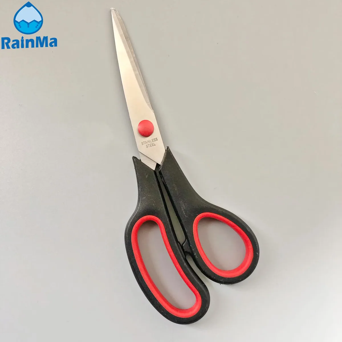 Wholesale7.5"Rubber Ножницы для офисной канцелярии из нержавеющей стали