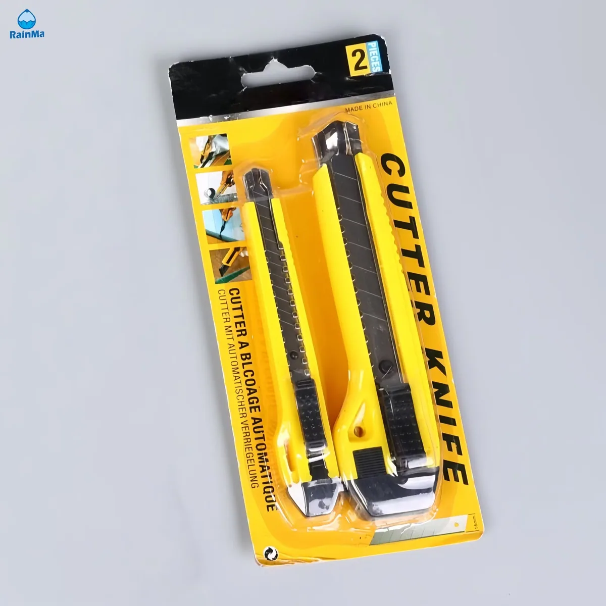 9mm 18mm 2PCS Многофункциональный нож-резак для офиса, школы, дома