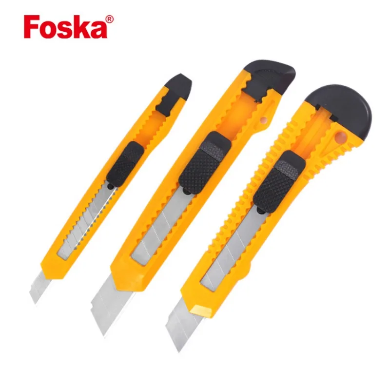 Фоска блистерная упаковка 3PCS 0.40mm/0.38mm набор ножей с толстыми лезвиями