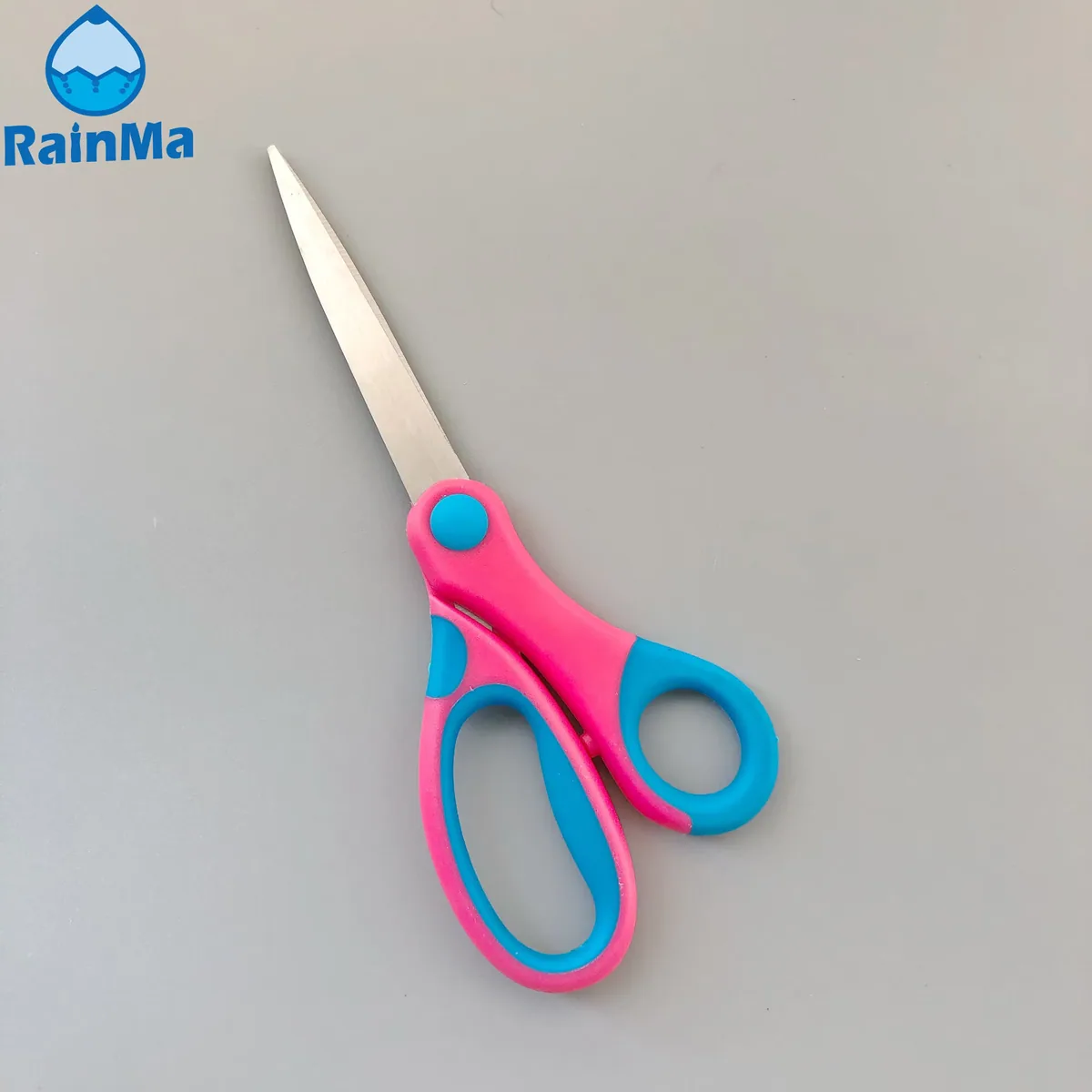 7.25inch Ножницы из нержавеющей стали для офиса цветные канцелярские для школьников