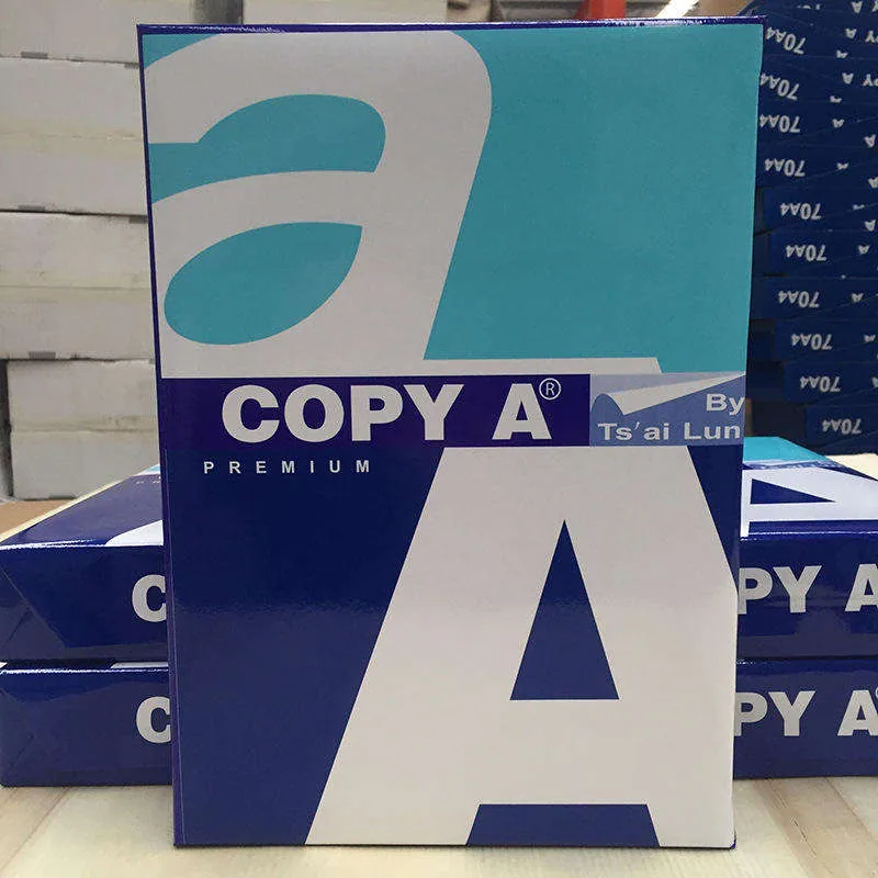 A4 Копировальная бумага 80GSM 70GSM 75GSM Белая универсальная офисная бумага для принтера Прямые оптовые поставки Бренд Дабл А