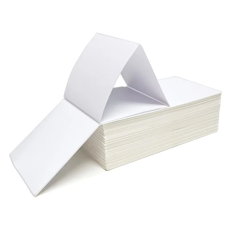 Складная термальная этикеточная бумага 100 мм * 150 мм / 4 * 6 дюйма / 100 мм * 100 мм