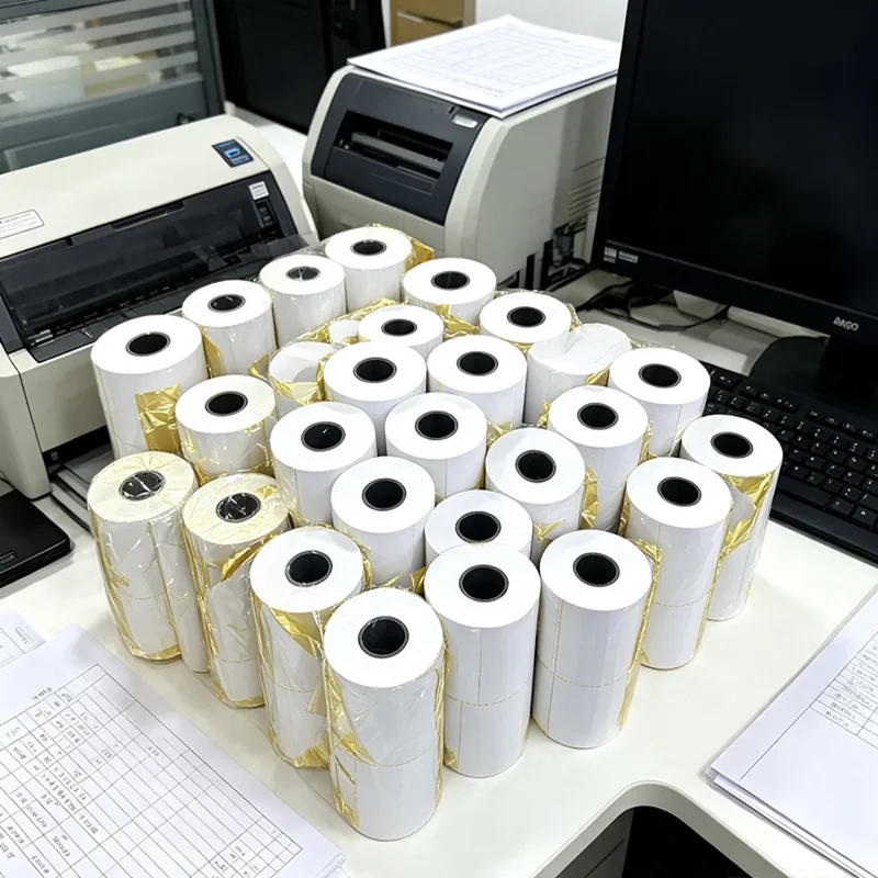 Стандартный размер 57mm 80mm Бумага для кассовых аппаратов без BPA термальная рулонная