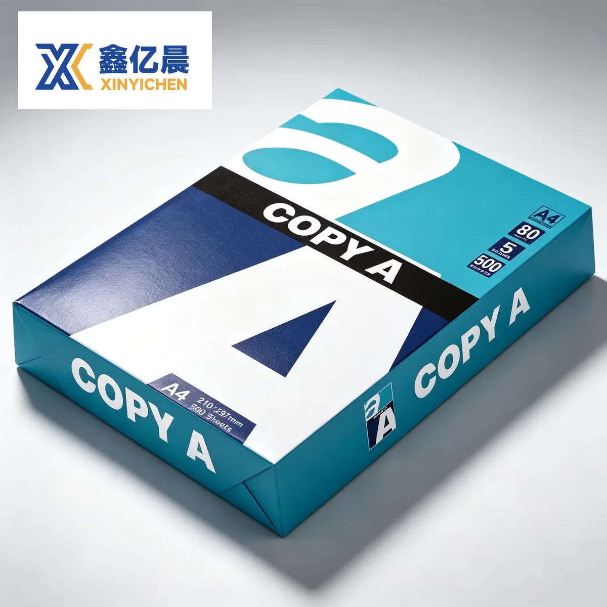 Фабрика 80GSM A4 Копировальная бумага 100% Девственная древесная целлюлоза для офисного оптового экспорта