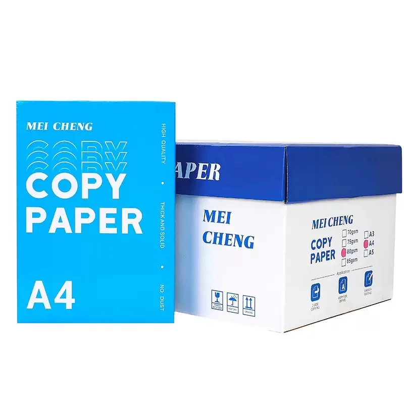 Качество Лучшая Цена Офисная A4 Копировальная Бумага 70g 75g 80g 500sheets/Pack Печатная Бумага в Магазине