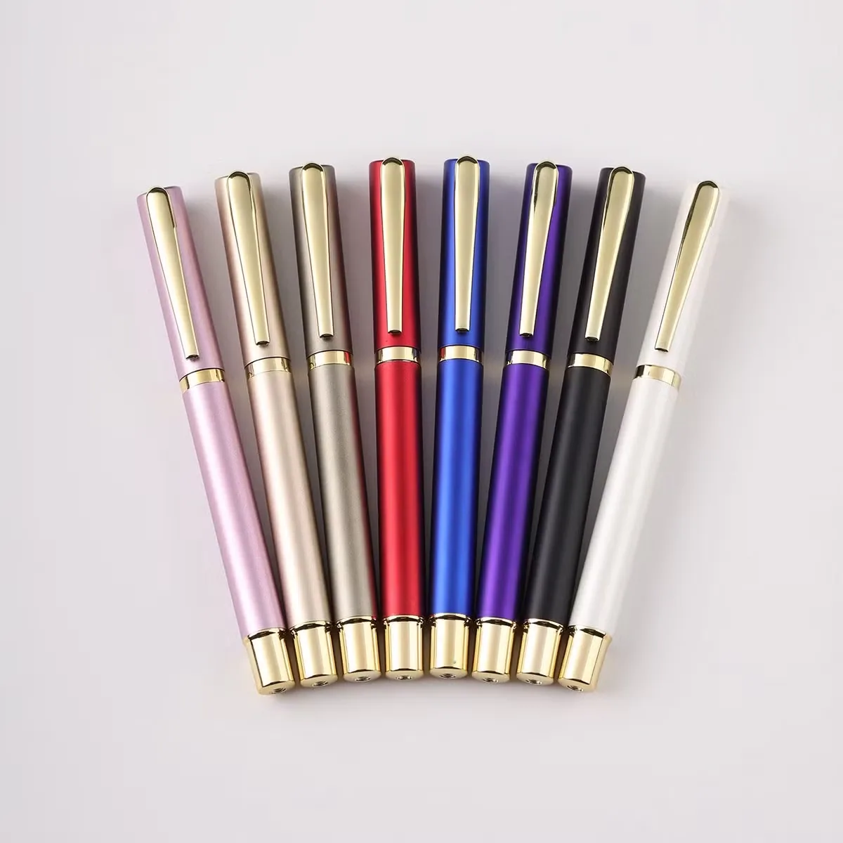 Горячая распродажа гелевой ручки с металлической гравировкой для школы и офиса с индивидуальным логотипом