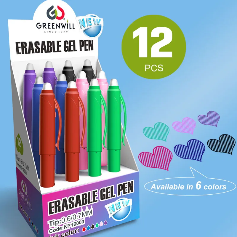 Гелевую ручку Greenwill Promotion с эргономичной ручкой (KP16003)
