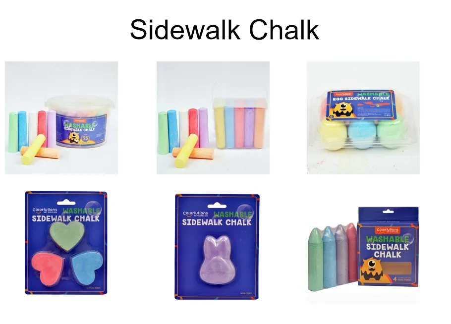 Дешевые оптовые колоритные безпыленые наборы Chalk