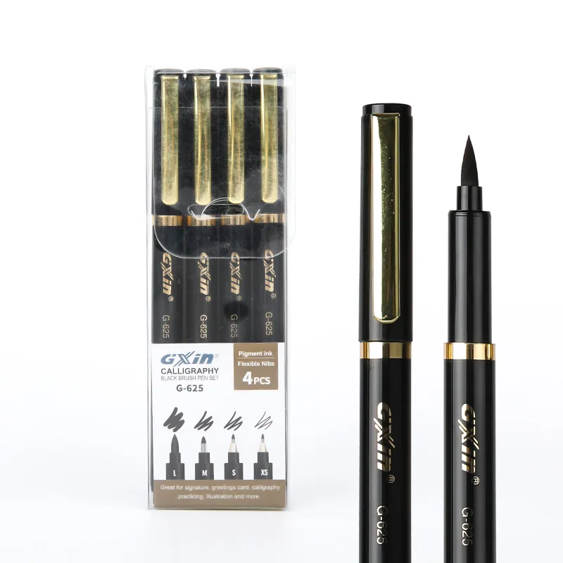 Гсин G-625/4 4PCS/Set Горячая продажа 0.5mm Кисть для каллиграфии