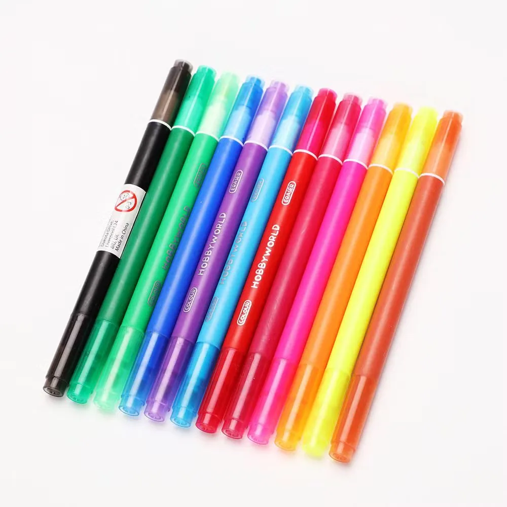 Гладкий наконечник пера прозрачный рукописный ввод Модная оптовая торговля Усовершенствованный OEM Веганский Highlighter